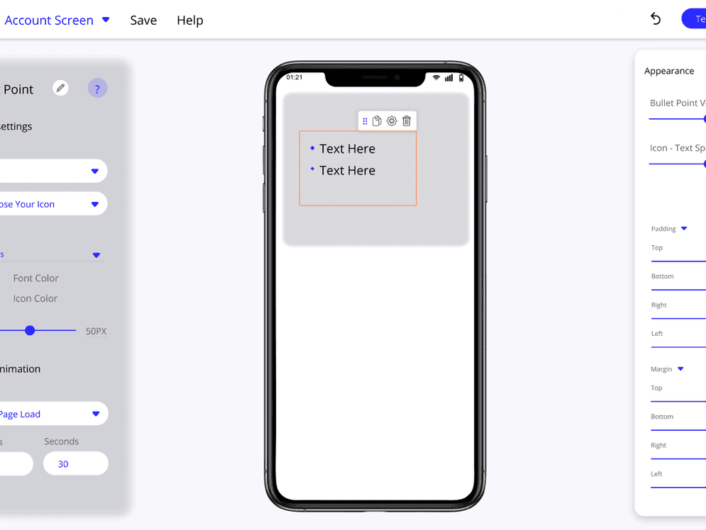 22 Apps project screenshot